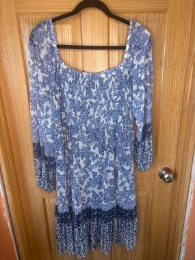 #54 Gabby Skye Smocked Dress 18-22” PTP